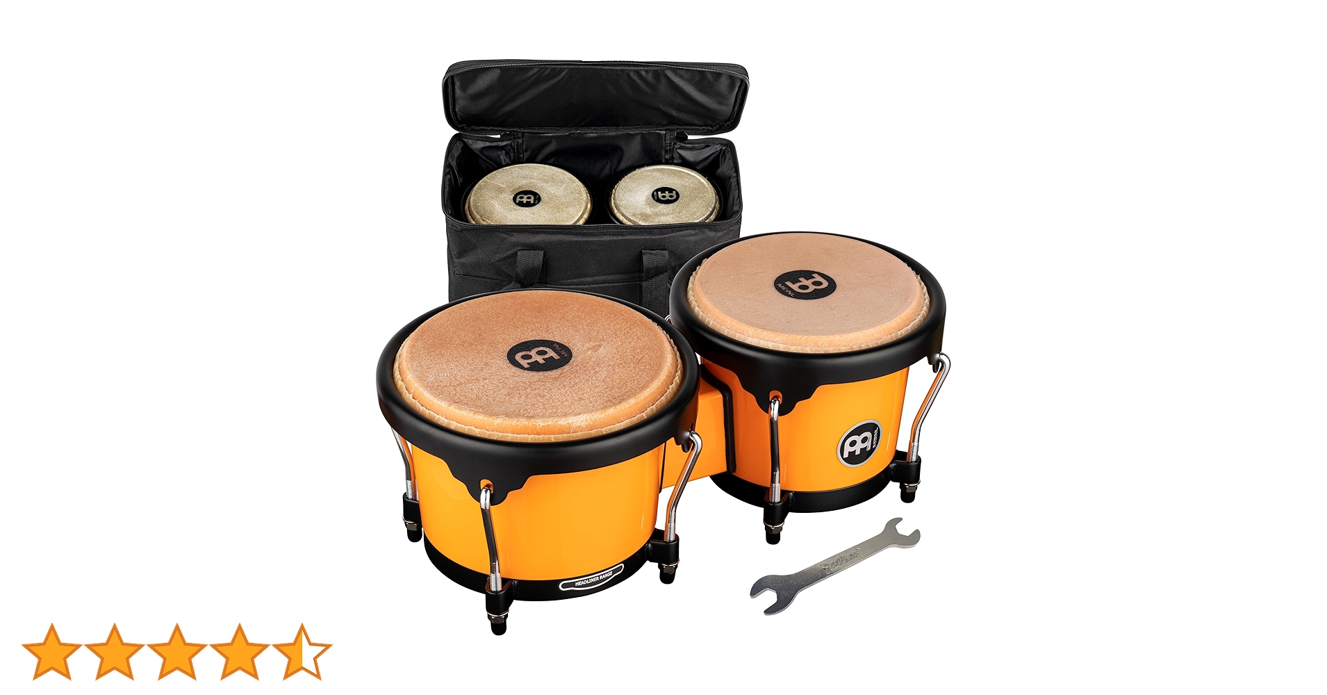 Amazon | Meinl パーカッションボンゴ、バッグとチューニングキー付き